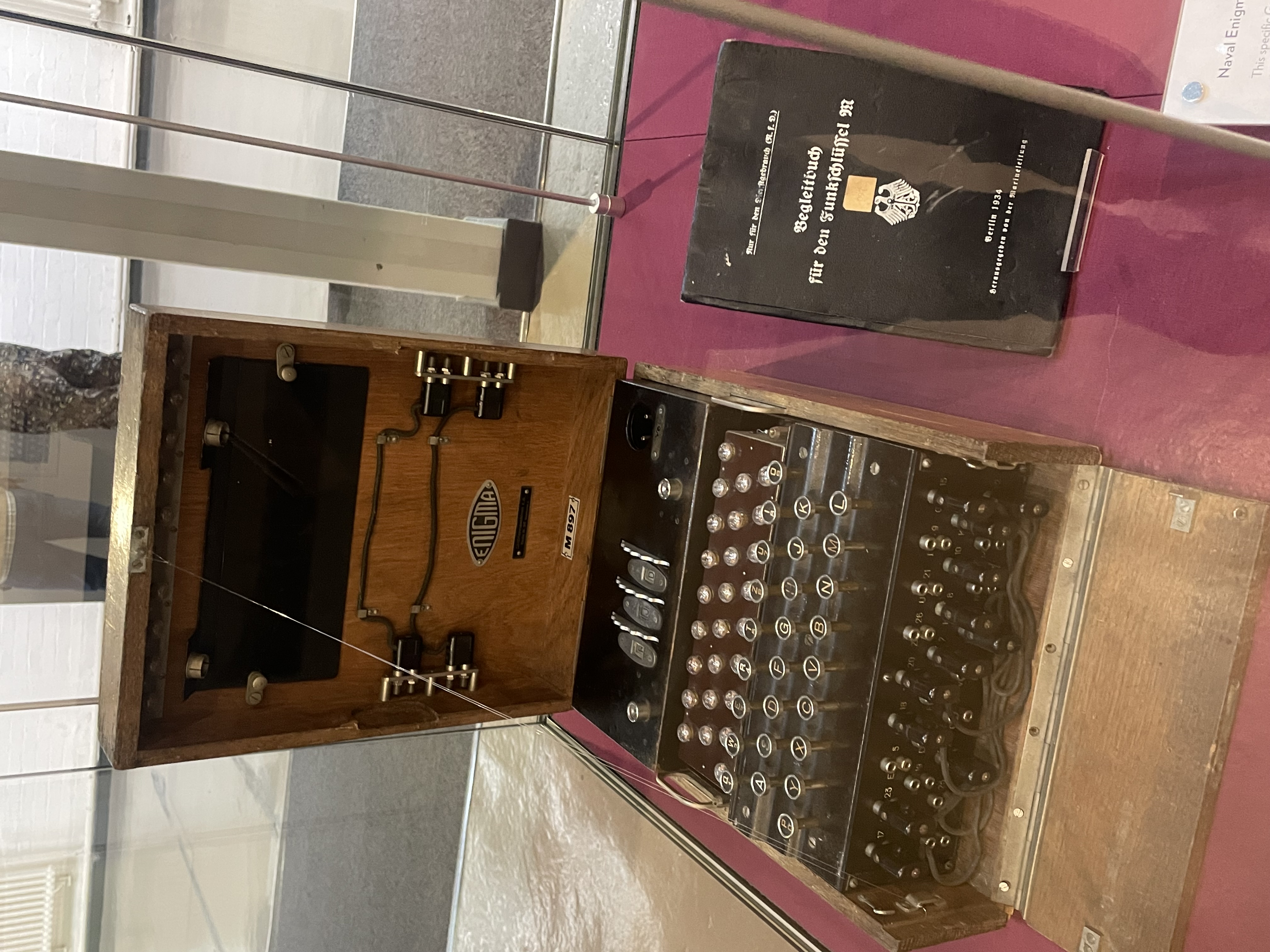 Enigma Machine, Bletchley Park