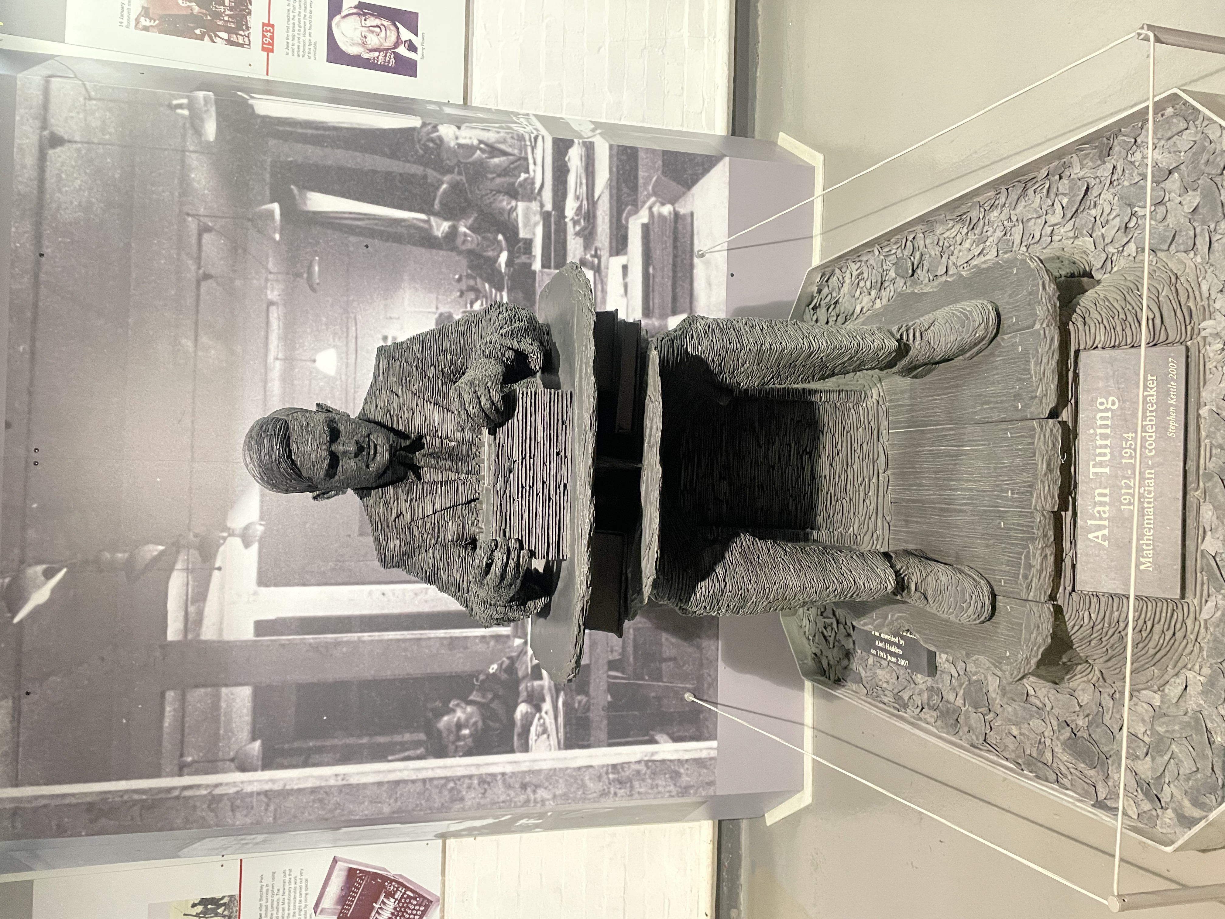 Statue of Alan Turing, Bletchley Park